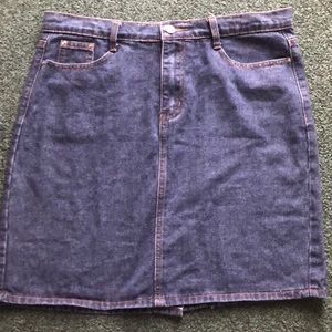 Short Denim Skirt